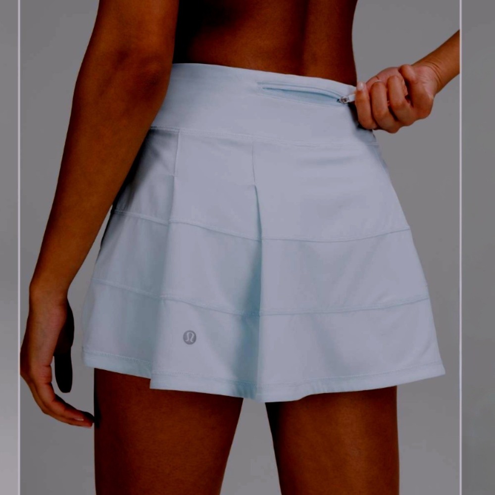 Lululemon Pace Rival Skirt Skort Sz 4 Lilac Purple Pickleball Tennis Golf Run